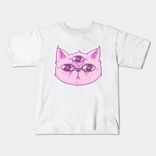 Disgruntled cat Kids T-Shirt